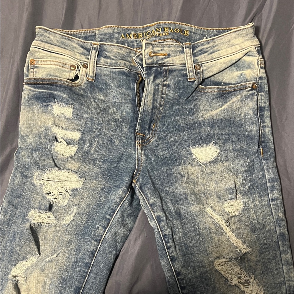 American Eagle Dark Wash Skinny Jeans